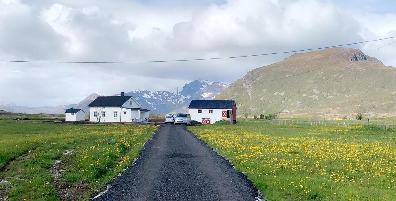 Narnia Lodge Lofoten Gimsoy Buitenkant foto